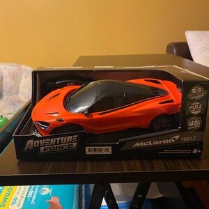 McLaren 765LT Orange Toy Remote Car